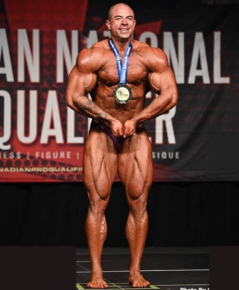 Morgan MacDonald bodybuilder weight