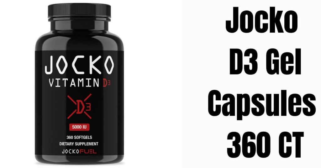 Jocko D3 Gel Capsules 360 CT