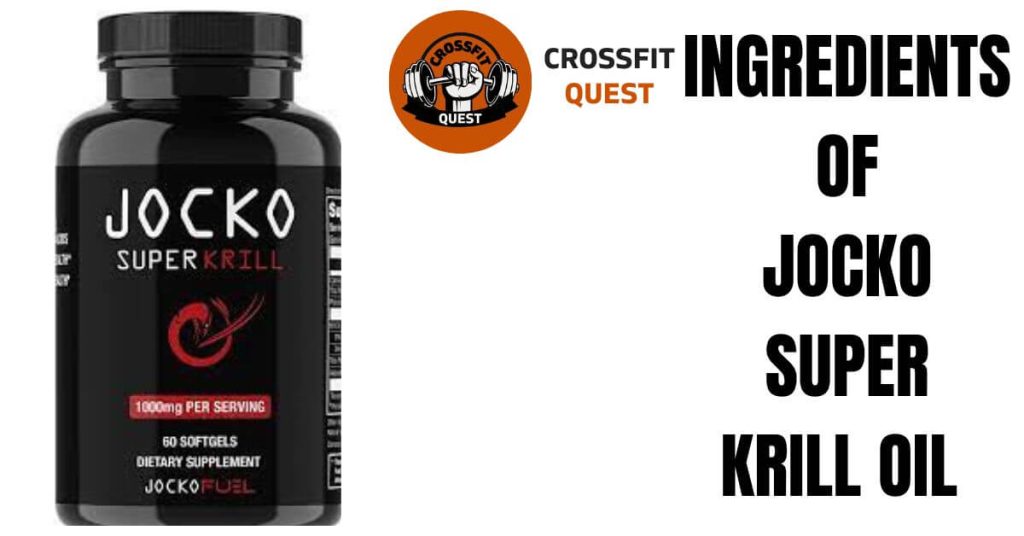 Ingredients of Jocko Super Oil