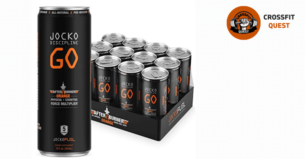Jocko Go Drink Afterburner Orange