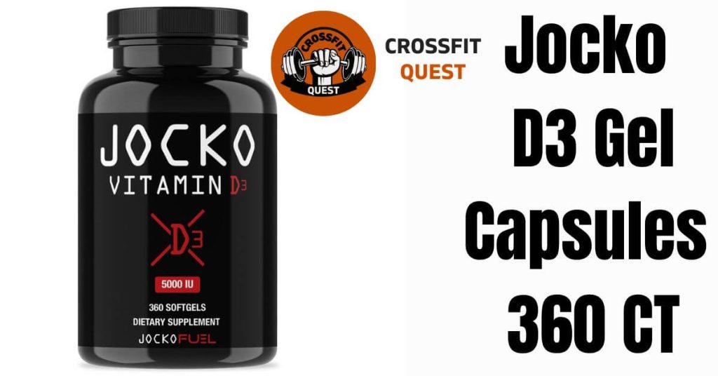 Jocko D3 Gel Capsules 360 CT