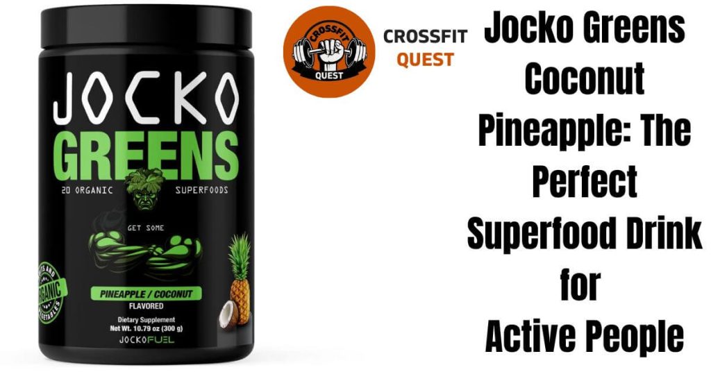 Jocko Greens Coconut Pineapple