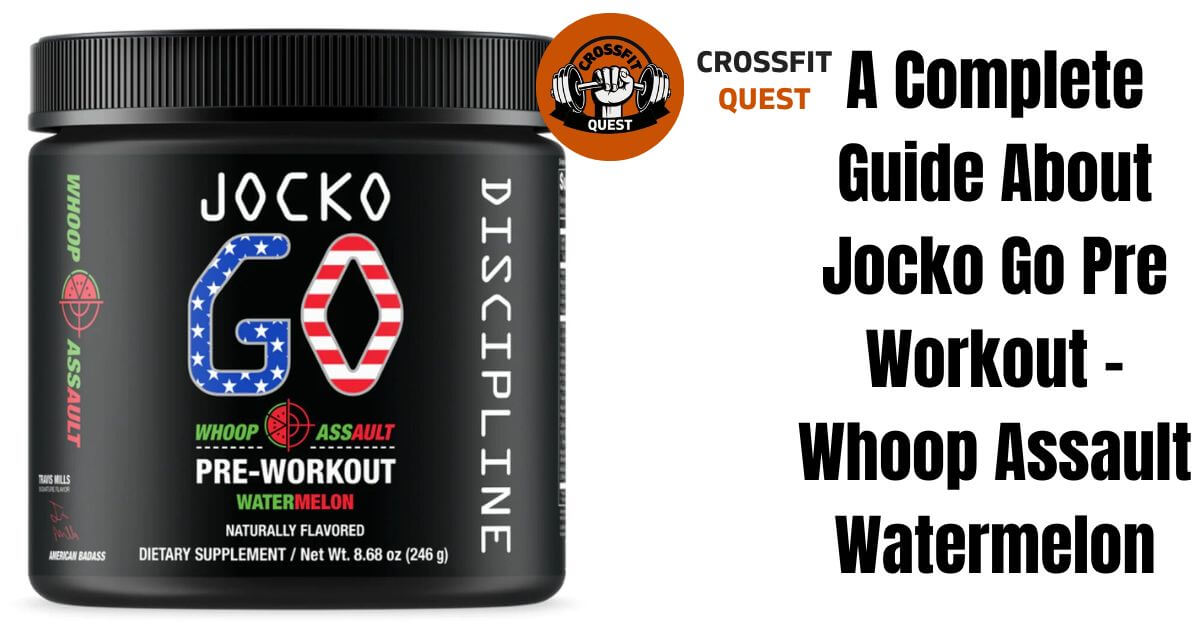 Jocko Go Pre Workout - Whoop Assault Watermelon