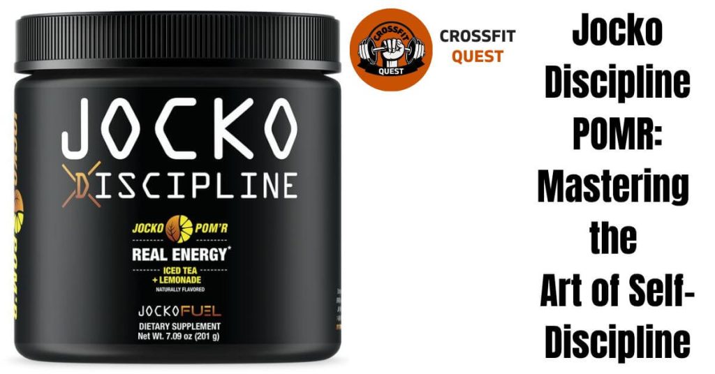 Jocko Discipline POMR