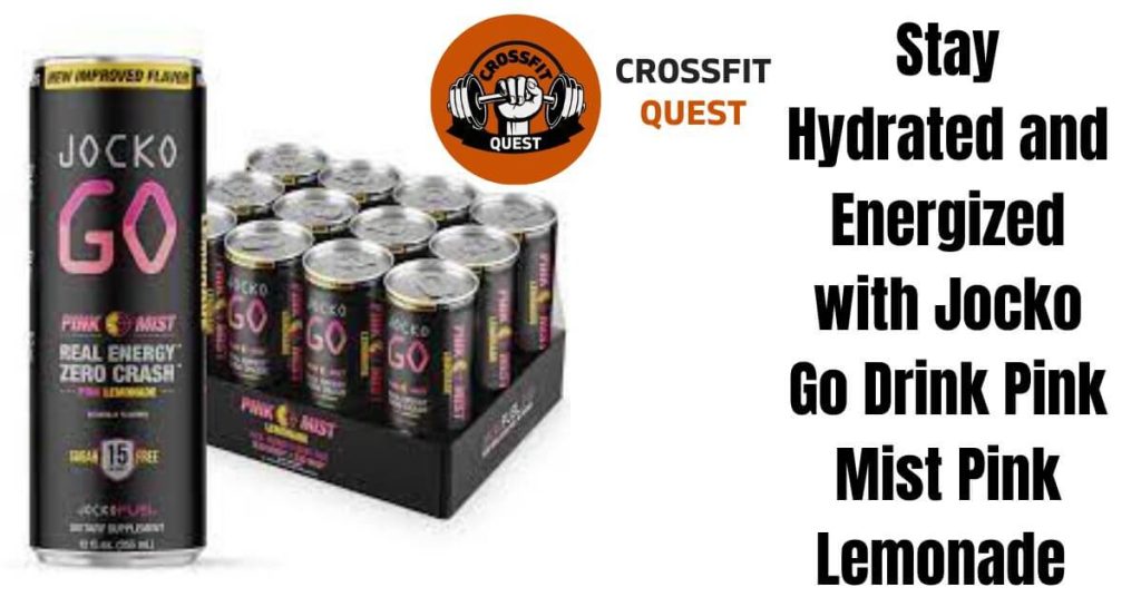 Jocko Go Drink Pink Mist Pink Lemonade