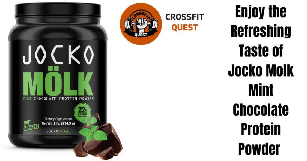 Jocko Molk Mint Chocolate Protein Powder